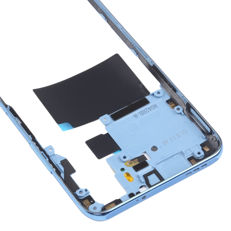 Middle Frame Bezel Plate for Xiaomi Redmi Note 10s M2101K7BG (Blue) - LCD Related Parts by PMC TechLife | Online Shopping South Africa | PMC TechLife