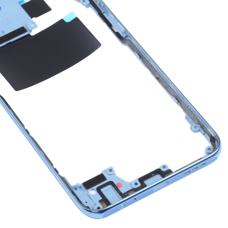 Middle Frame Bezel Plate for Xiaomi Redmi Note 10s M2101K7BG (Blue) - LCD Related Parts by PMC TechLife | Online Shopping South Africa | PMC TechLife