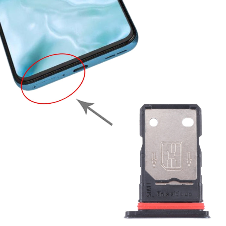 For OnePlus Nord SIM Card Tray + SIM Card Tray (Grey) - Card Tray by PMC TechLife | Online Shopping South Africa | PMC TechLife | Buy Now Pay Later Mobicred