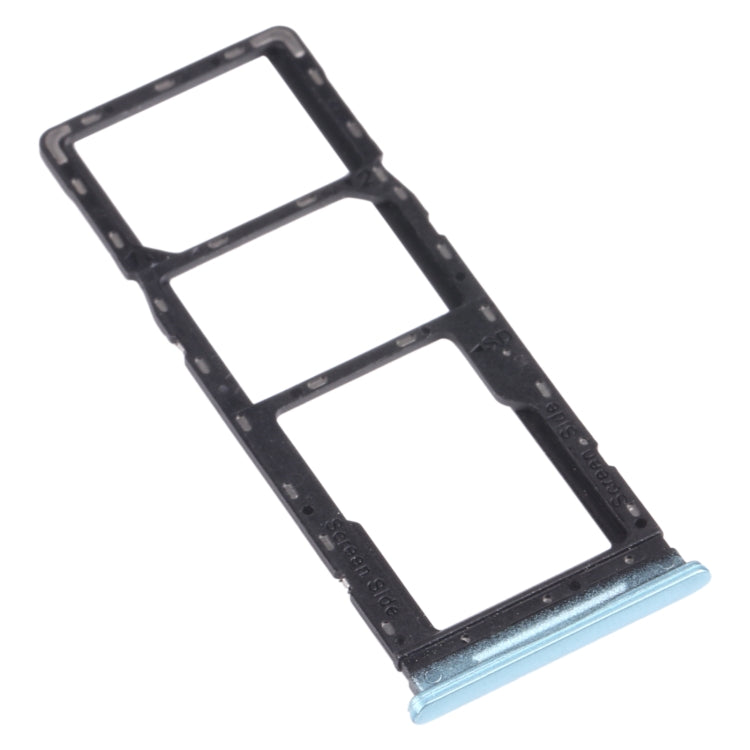 For infinix Hot 10 Play / Smart 5(India) X688C X688B SIM Card Tray + SIM Card Tray + Micro SD Card Tray (Green) - Card Tray by PMc TechLife | Online Shopping South Africa | PMc TechLife | Buy Now Pay Later Mobicred