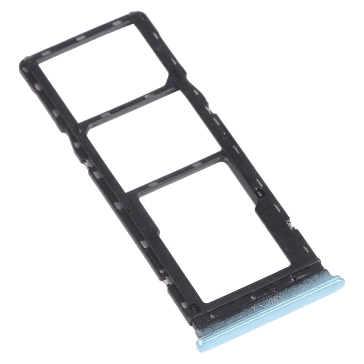 For infinix Hot 10 Play / Smart 5(India) X688C X688B SIM Card Tray + SIM Card Tray + Micro SD Card Tray (Green) - Card Tray by PMc TechLife | Online Shopping South Africa | PMc TechLife | Buy Now Pay Later Mobicred