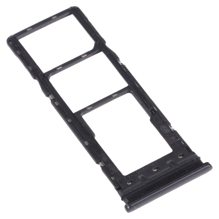 For infinix Smart 5 X657 X657C SIM Card Tray + SIM Card Tray + Micro SD Card Tray (Black) - Card Tray by PMC TechLife | Online Shopping South Africa | PMC TechLife