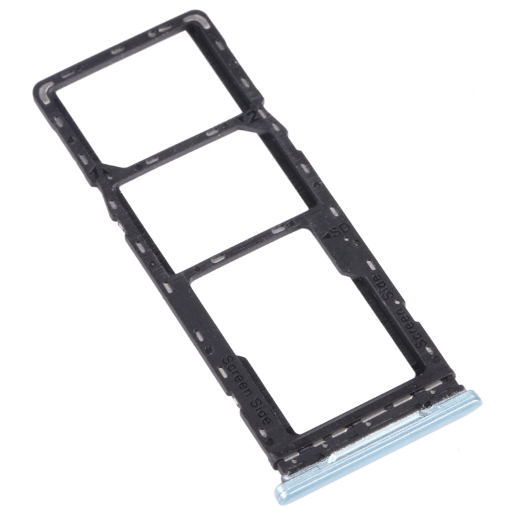 For Infinix Hot 10s / Hot 10T X689B X689 X689C SIM Card Tray + SIM Card Tray + Micro SD Card Tray (Silver) - Card Tray by PMc TechLife | Online Shopping South Africa | PMc TechLife | Buy Now Pay Later Mobicred