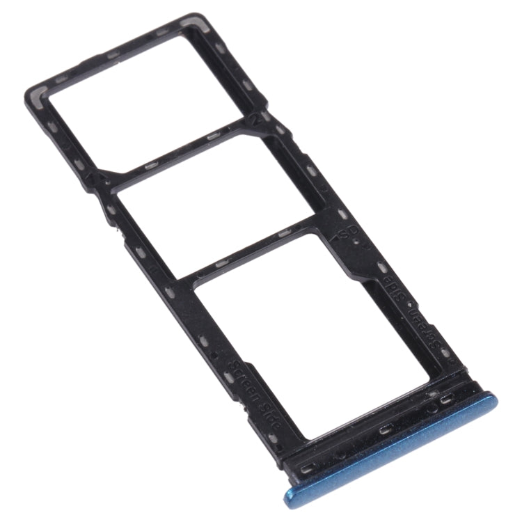 For Infinix Hot 9 X655C X655 X655D SIM Card Tray + SIM Card Tray + Micro SD Card Tray (Blue) - free shipping - PMC TechLife - Order now!