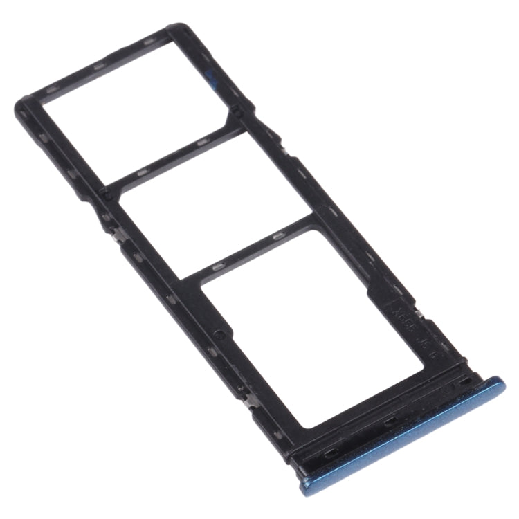 For Infinix Hot 9 X655C X655 X655D SIM Card Tray + SIM Card Tray + Micro SD Card Tray (Blue) - free shipping - PMC TechLife - Order now!