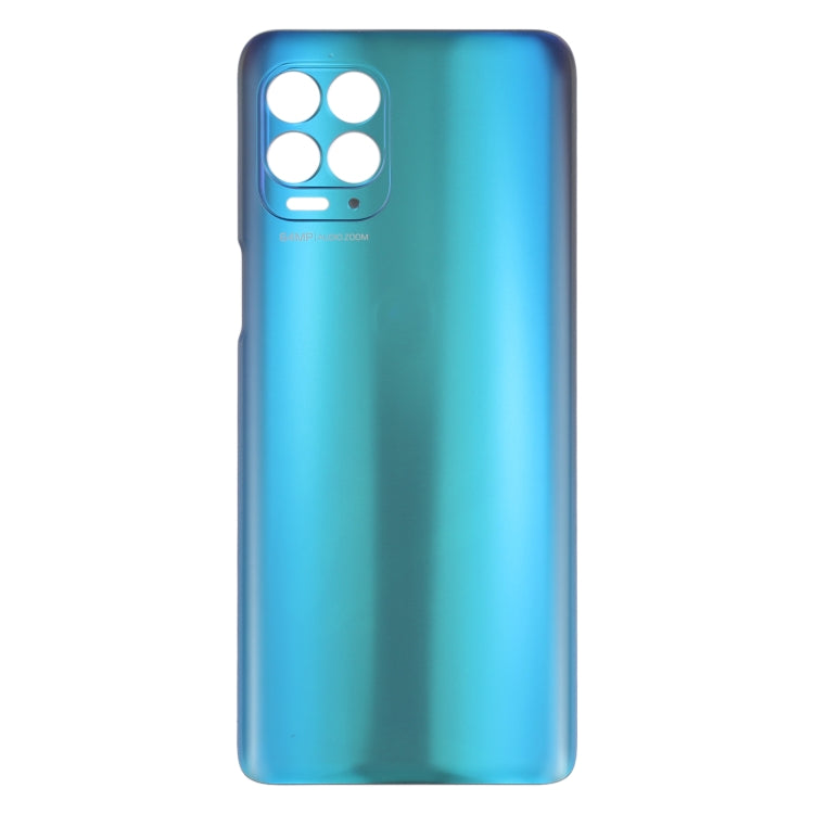 Battery Back Cover for Motorola Edge S(Blue) - Back Cover by PMC TechLife | Online Shopping South Africa | PMC TechLife | Buy Now Pay Later Mobicred