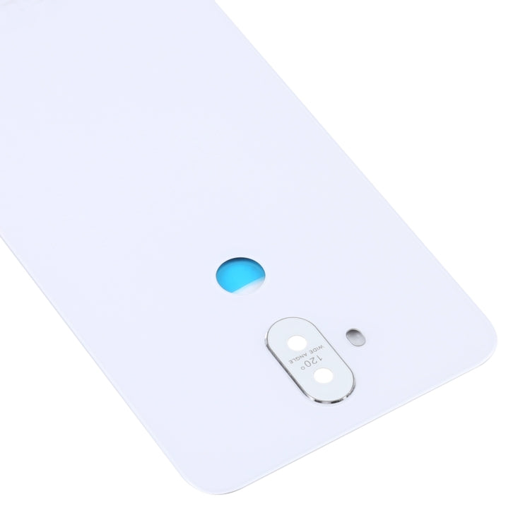 Grass Material Battery Back Cover With Camera Lens for Asus Zenfone 5 Lite ZC600KL(White) - Back Cover by PMC TechLife | Online Shopping South Africa | PMC TechLife | Buy Now Pay Later Mobicred
