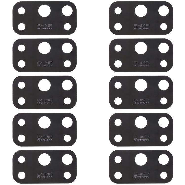 For OPPO Realme 7 Pro RMX2170 10pcs Back Camera Lens - Camera Series by PMC TechLife | Online Shopping South Africa | PMC TechLife