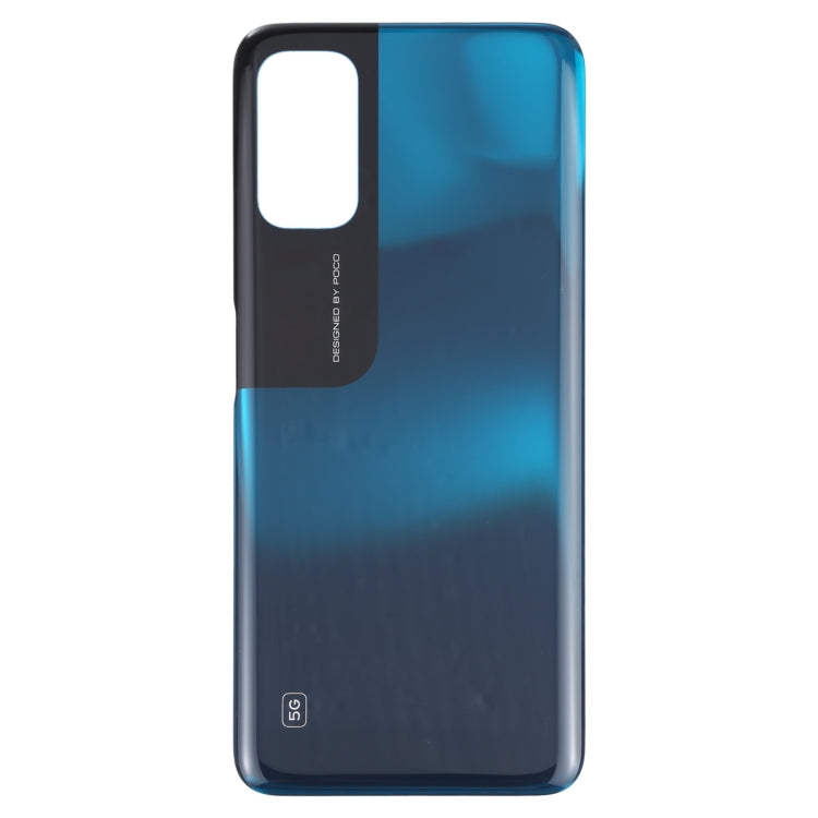 Original Battery Back Cover for Xiaomi Poco M3 Pro 5G M2103K19PG, M2103K19PI(Blue) - Back Cover by PMC TechLife | Online Shopping South Africa | PMC TechLife | Buy Now Pay Later Mobicred