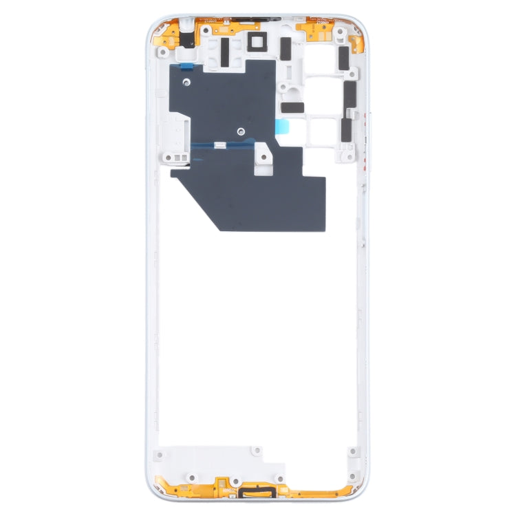Middle Frame Bezel Plate for Xiaomi Redmi 10 (White) - Frame Bezel Plate by PMc TechLife | Online Shopping South Africa | PMc TechLife | Buy Now Pay Later Mobicred