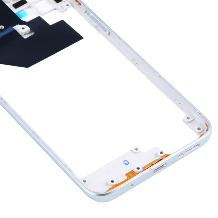 Middle Frame Bezel Plate for Xiaomi Redmi 10 (White) - Frame Bezel Plate by PMc TechLife | Online Shopping South Africa | PMc TechLife | Buy Now Pay Later Mobicred