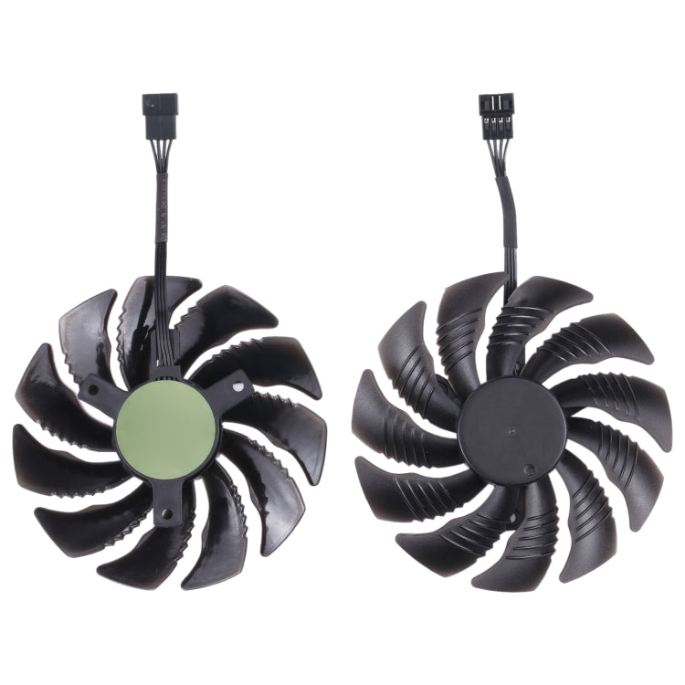 1 Pair 88MM 4 Pin Computer Graphics Card Cooling Fan For Gigabyte GeForce GTX1060 1070 GTX1050ti GTX960 RX570 RX470 - Fan Cooling by PMC TechLife | Online Shopping South Africa | PMC TechLife