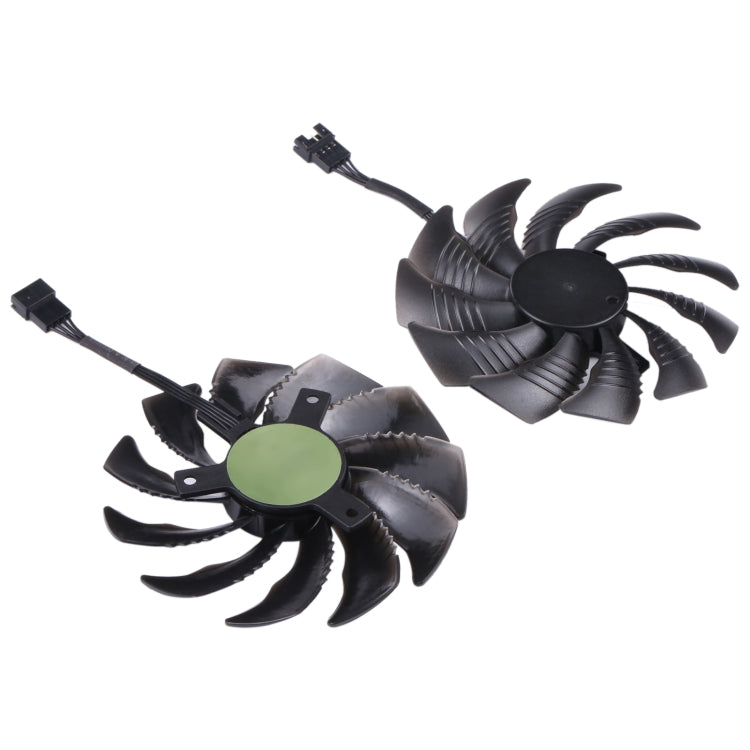 1 Pair 88MM 4 Pin Computer Graphics Card Cooling Fan For Gigabyte GeForce GTX1060 1070 GTX1050ti GTX960 RX570 RX470 - Fan Cooling by PMC TechLife | Online Shopping South Africa | PMC TechLife
