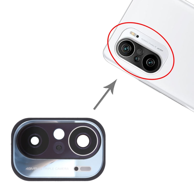 Camera Lens Cover for Xiaomi POCO F3(48MP) M2012K11AG(Silver) - Camera by PMc TechLife | Online Shopping South Africa | PMc TechLife | Buy Now Pay Later Mobicred