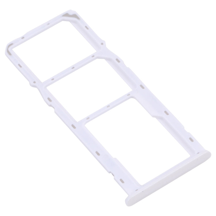 For OPPO Realme 6i (India) RMX2002 SIM Card Tray + SIM Card Tray + Micro SD Card Tray (White) - Card Socket by PMc TechLife | Online Shopping South Africa | PMc TechLife | Buy Now Pay Later Mobicred