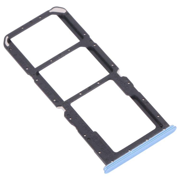 For OPPO Realme V13 5G SIM Card Tray + SIM Card Tray + Micro SD Card Tray (Silver) - Card Socket by PMc TechLife | Online Shopping South Africa | PMc TechLife | Buy Now Pay Later Mobicred