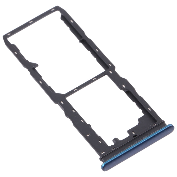For vivo Y30 (China) / Y20s V2034A SIM Card Tray + SIM Card Tray + Micro SD Card Tray (Blue) - free shipping - PMc TechLife - Order now!