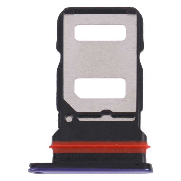 For vivo S6 5G V1962A, V1962BA SIM Card Tray + SIM Card Tray (Blue) - Card Tray by PMc TechLife | Online Shopping South Africa | PMc TechLife | Buy Now Pay Later Mobicred