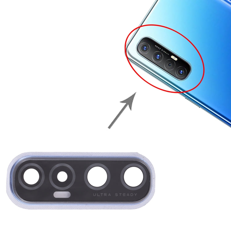 For OPPO Reno3 Pro 5G PCRM00, PCRT00, CPH2009 / Reno3 Pro 4G CPH2035, CPH2037, CPH2036  Camera Lens Cover (Blue) - Camera Series by PMc TechLife | Online Shopping South Africa | PMc TechLife | Buy Now Pay Later Mobicred