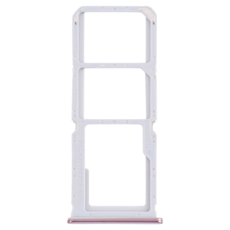For OPPO A55 PEMM00, PEMM20, PEMT00, PEMT20  SIM Card Tray + SIM Card Tray + Micro SD Card Tray (Gold) - Card Socket by PMc TechLife | Online Shopping South Africa | PMc TechLife | Buy Now Pay Later Mobicred