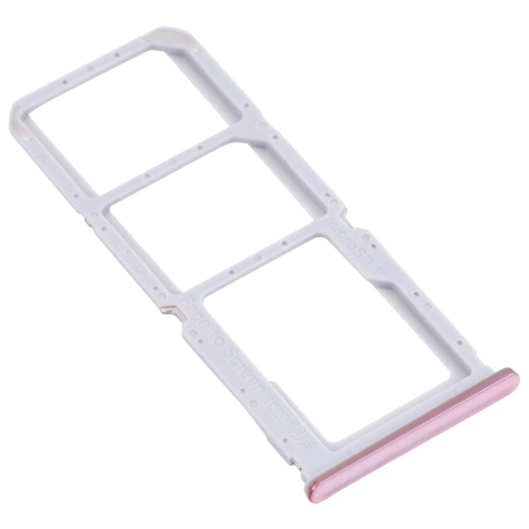 For OPPO A55 PEMM00, PEMM20, PEMT00, PEMT20  SIM Card Tray + SIM Card Tray + Micro SD Card Tray (Gold) - Card Socket by PMc TechLife | Online Shopping South Africa | PMc TechLife | Buy Now Pay Later Mobicred
