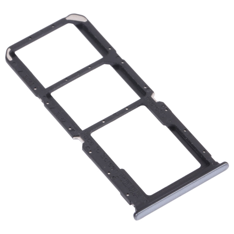 For OPPO A74 5G / A54 5G / A93 PCGM00, PEHM00  SIM Card Tray + SIM Card Tray + Micro SD Card Tray(Black) - free shipping - PMc TechLife - Order now!