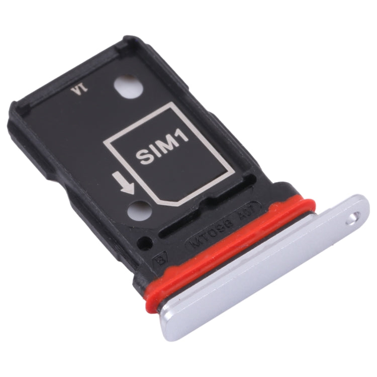 For Vivo iQOO 7 V2049A, I2009 SIM Card Tray + SIM Card Tray (White) - Card Socket by PMc TechLife | Online Shopping South Africa | PMc TechLife | Buy Now Pay Later Mobicred