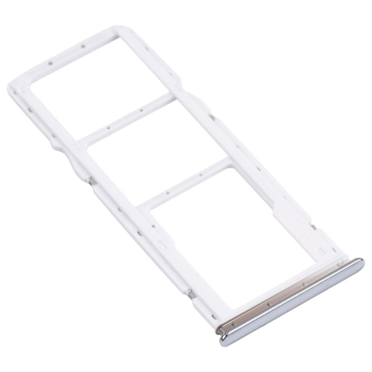 SIM Card Tray + SIM Card Tray + Micro SD Card Tray for Xiaomi Redmi Note 10 4G / Redmi Note 10S M2101K7AI, M2101K7AG, M2101K7BG, M2101K7BI, M2101K7BNY, M2101K7BL (White) - Card Tray by PMc TechLife | Online Shopping South Africa | PMc TechLife | Buy Now Pay Later Mobicred