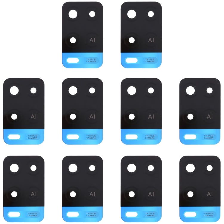 For OPPO A54 4G 10 PCS Back Camera Lens (Blue) - free shipping - PMC TechLife - Order now!