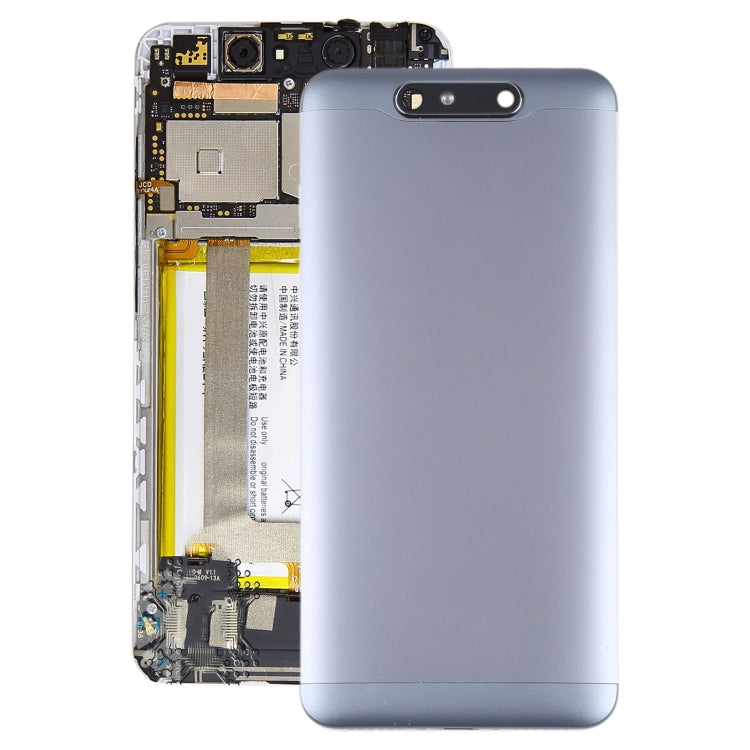 Battery Back Cover for ZTE Blade V8 BV0800 T80(Grey) - For ZTE by PMC TechLife | Online Shopping South Africa | PMC TechLife | Buy Now Pay Later Mobicred