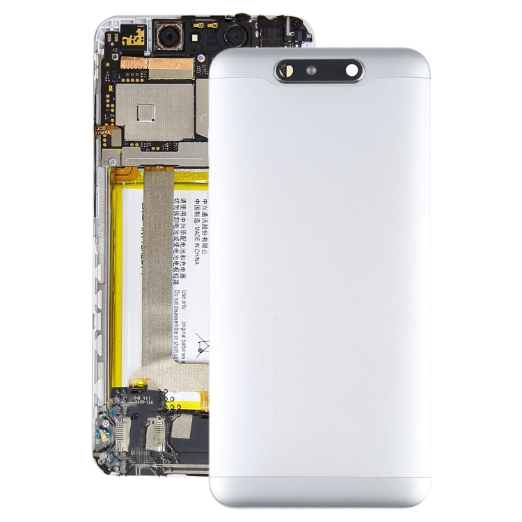 Battery Back Cover for ZTE Blade V8 BV0800 T80(Silver) - For ZTE by PMC TechLife | Online Shopping South Africa | PMC TechLife | Buy Now Pay Later Mobicred