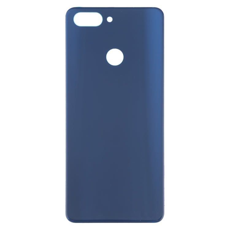 Glass Battery Back Cover for ZTE Blade V9(Blue) - For ZTE by PMC TechLife | Online Shopping South Africa | PMC TechLife | Buy Now Pay Later Mobicred