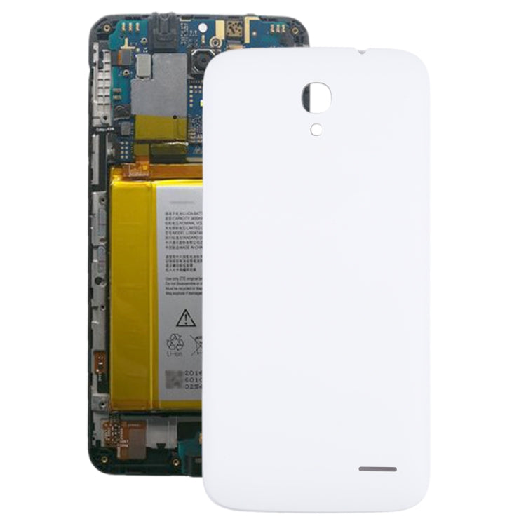 For Alcatel One Touch Pop 2 (4.5) 5042D OT5042 5042 Battery Back Cover  (White) - Back Cover by PMc TechLife | Online Shopping South Africa | PMc TechLife | Buy Now Pay Later Mobicred