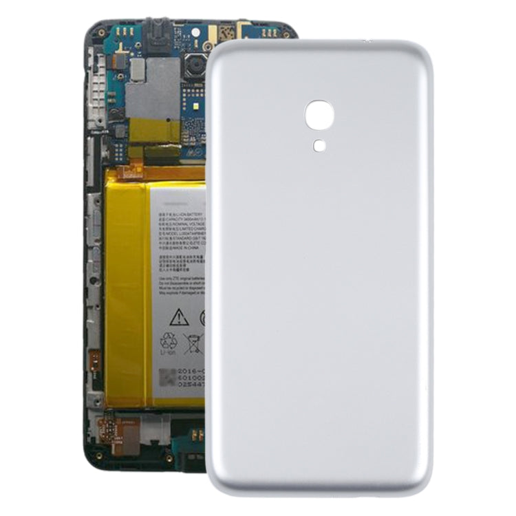 For Alcatel Pixi 4 (5.0) 4G / 5045 / 5045A / 5045D / 5045G / 5045J / 5045X Battery Back Cover  (Silver) - Back Cover by PMC TechLife | Online Shopping South Africa | PMC TechLife | Buy Now Pay Later Mobicred