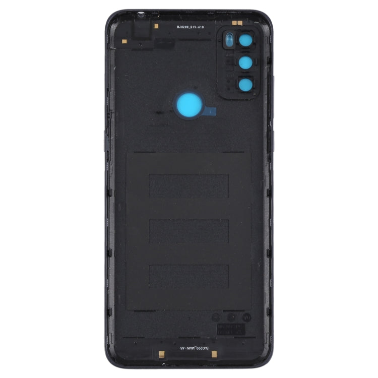 For Alcatel 1S (2021) 6025 Battery Back Cover  (Black) - Back Cover by PMC TechLife | Online Shopping South Africa | PMC TechLife | Buy Now Pay Later Mobicred