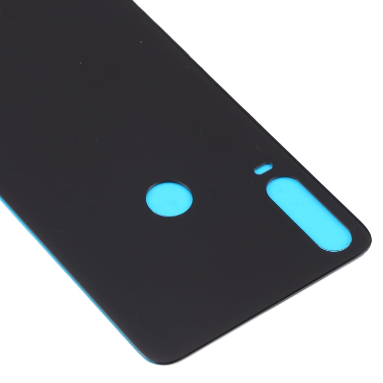 For Alcatel 3x (2019) 5048 5048U 5048Y Glass Battery Back Cover  (Black) - Back Cover by PMC TechLife | Online Shopping South Africa | PMC TechLife | Buy Now Pay Later Mobicred