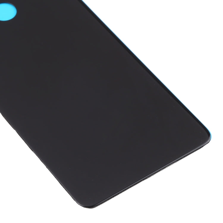 For Alcatel 3x (2019) 5048 5048U 5048Y Glass Battery Back Cover  (Black) - Back Cover by PMC TechLife | Online Shopping South Africa | PMC TechLife | Buy Now Pay Later Mobicred