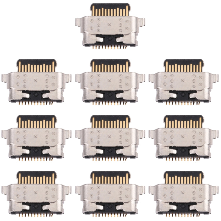 10 PCS Charging Port Connector for Motorola One Vision / Moto P50 XT1970-1 - Others by PMC TechLife | Online Shopping South Africa | PMC TechLife | Buy Now Pay Later Mobicred