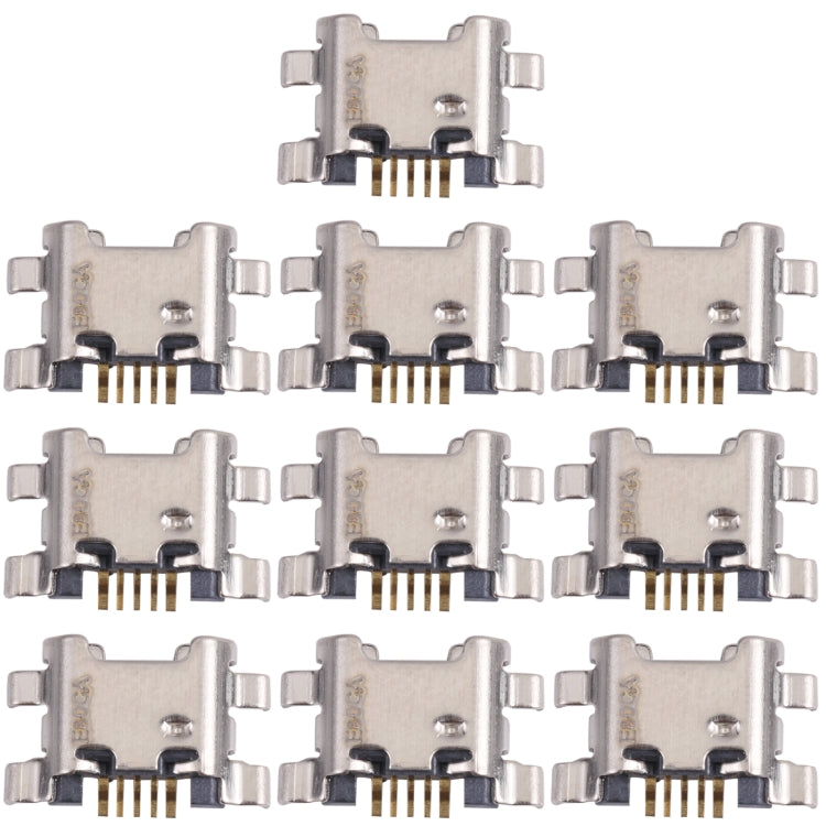 10 PCS Charging Port Connector for Huawei Enjoy 9e - Tail Connector by PMc TechLife | Online Shopping South Africa | PMc TechLife | Buy Now Pay Later Mobicred