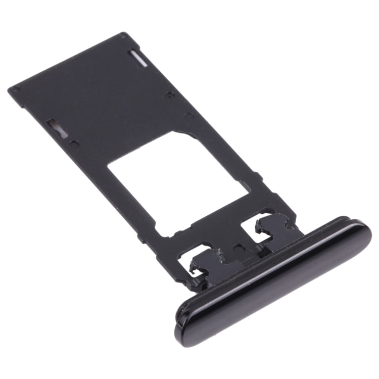 SIM Card Tray + Micro SD Card Tray for Sony Xperia 5 (Black) - Card Tray by PMC TechLife | Online Shopping South Africa | PMC TechLife | Buy Now Pay Later Mobicred