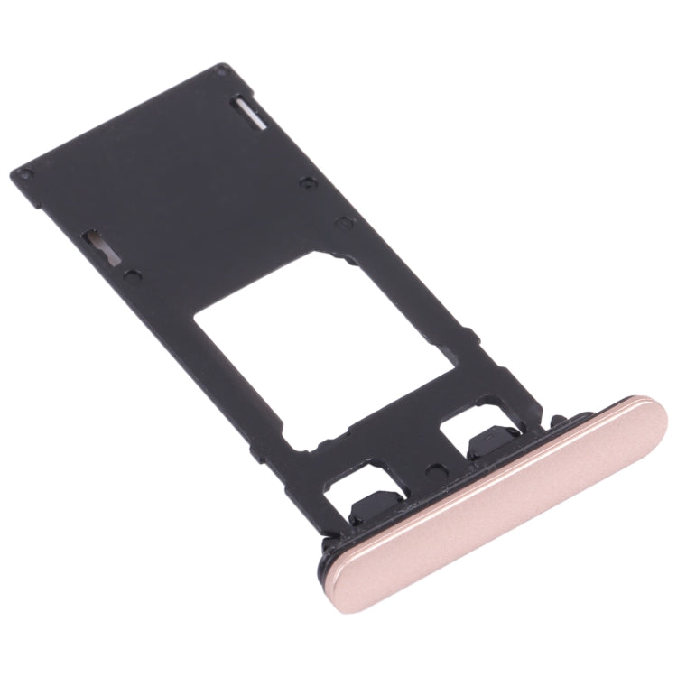 SIM Card Tray + Micro SD Card Tray for Sony Xperia X Performance (Pink) - Card Tray by PMc TechLife | Online Shopping South Africa | PMc TechLife | Buy Now Pay Later Mobicred