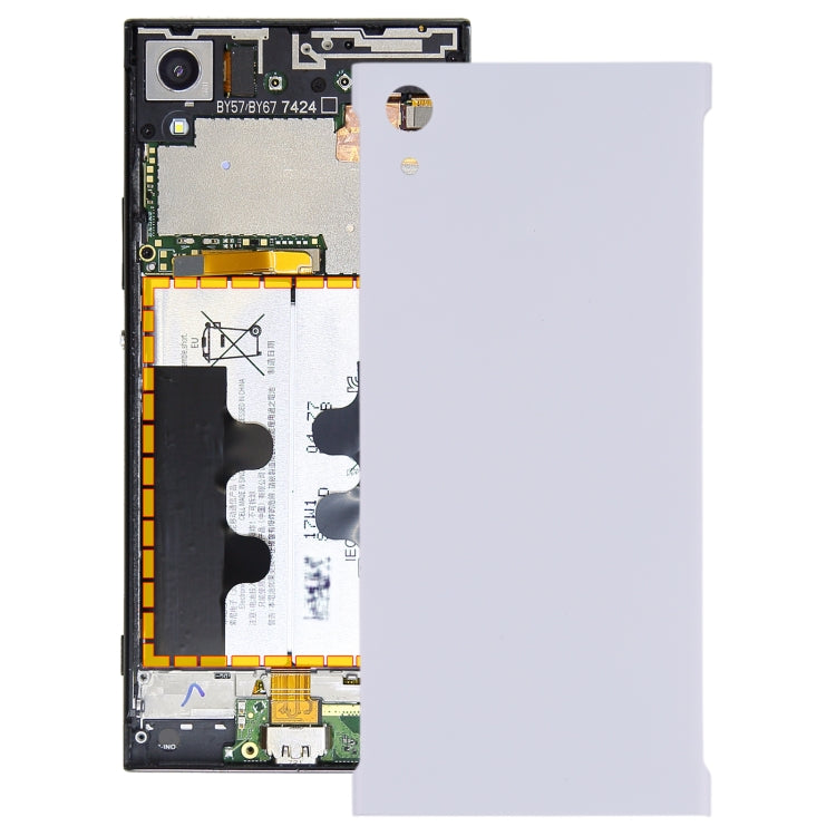 Battery Back Cover for Sony Xperia XA1(White) - Back Cover by PMc TechLife | Online Shopping South Africa | PMc TechLife | Buy Now Pay Later Mobicred