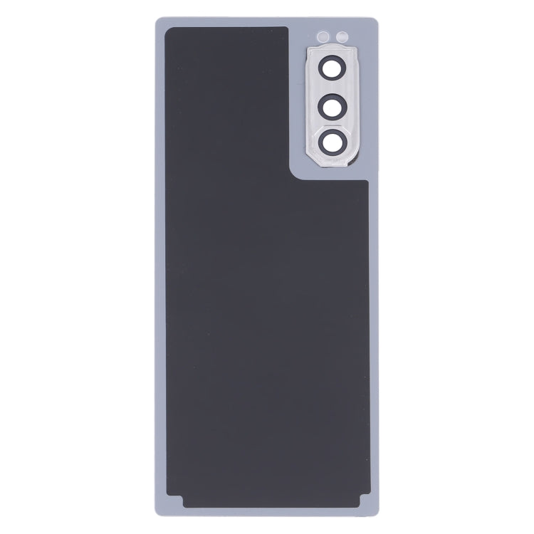 Battery Back Cover for Sony Xperia 5(Grey) - Back Cover by PMC TechLife | Online Shopping South Africa | PMC TechLife
