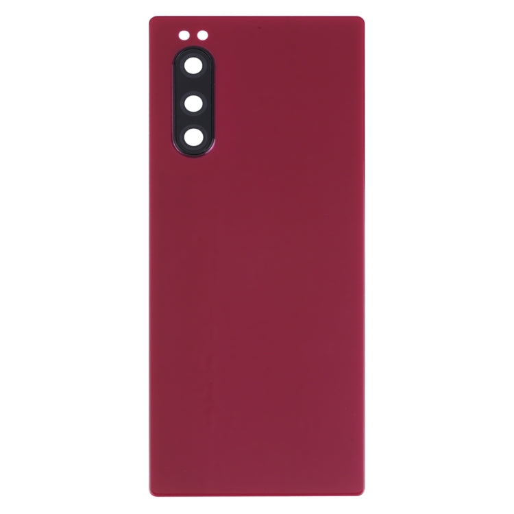 Battery Back Cover for Sony Xperia 5(Red) - Back Cover by PMC TechLife | Online Shopping South Africa | PMC TechLife | Buy Now Pay Later Mobicred