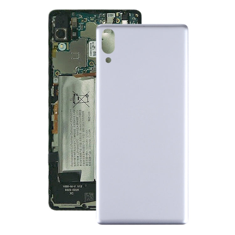Battery Back Cover for Sony Xperia L3(Silver) - Back Cover by PMC TechLife | Online Shopping South Africa | PMC TechLife | Buy Now Pay Later Mobicred