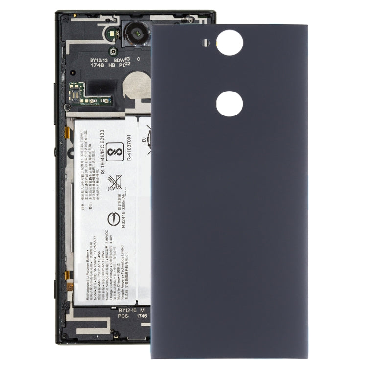 Battery Back Cover With NFC for Sony Xperia XA2 Plus(Black) - Back Cover by PMC TechLife | Online Shopping South Africa | PMC TechLife | Buy Now Pay Later Mobicred