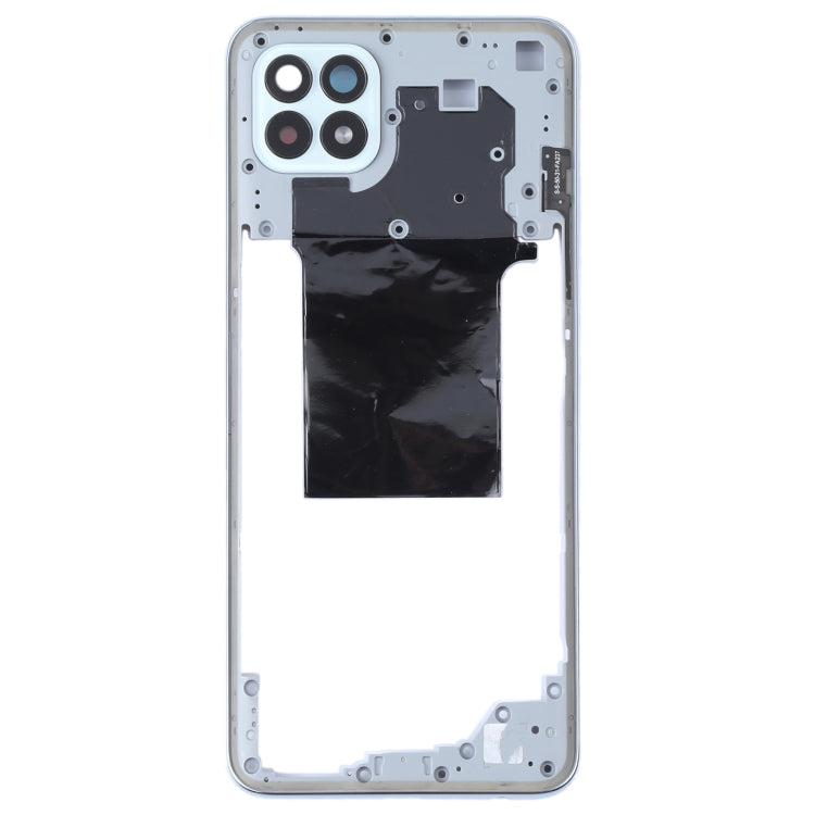 For OPPO Reno4 SE/A93 4G/Reno4 F/Reno4 Lite/F17 Pro PEAT00, PEAM00 Original Middle Frame Bezel Plate (Silver) - Frame Bezel Plate by PMC TechLife | Online Shopping South Africa | PMC TechLife | Buy Now Pay Later Mobicred