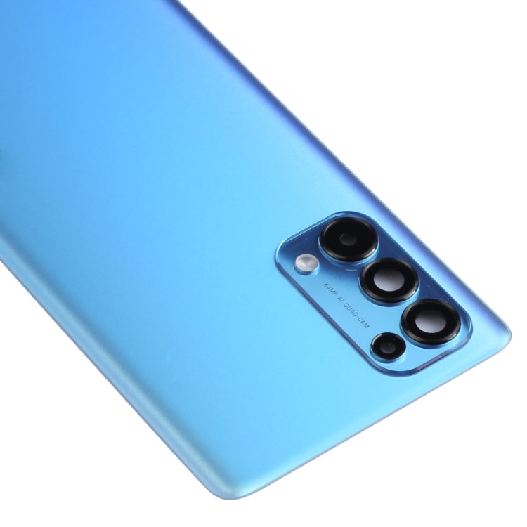 For OPPO Reno5 Pro 5G PDSM00, PDST00, CPH2201 Original Battery Back Cover (Blue) - Back Cover by PMC TechLife | Online Shopping South Africa | PMC TechLife | Buy Now Pay Later Mobicred