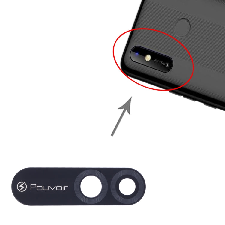 For Tecno Pouvoir 3 Air LC6 10pcs Back Camera Lens - Camera Parts by PMc TechLife | Online Shopping South Africa | PMc TechLife | Buy Now Pay Later Mobicred