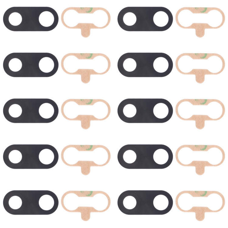 For Infinix Note 5 X604, X604B 10pcs Back Camera Lens - Camera Parts by PMc TechLife | Online Shopping South Africa | PMc TechLife | Buy Now Pay Later Mobicred